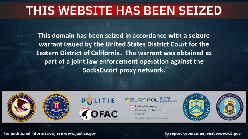 
			Спецслужбы пресекли работу сервиса SocksEscort для взлома криптокошельков		