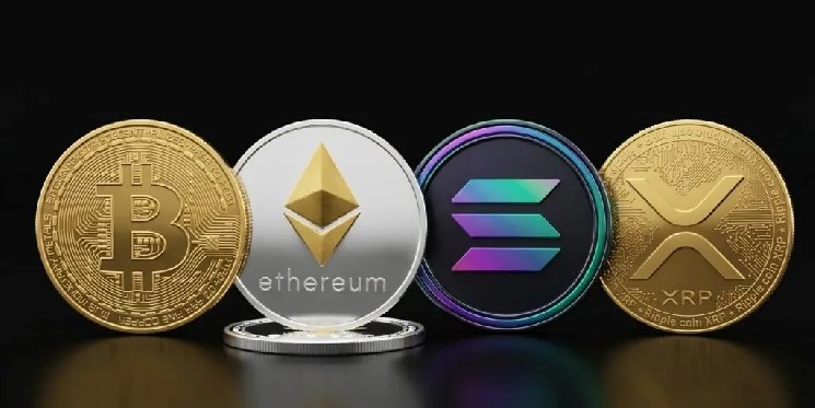 Когда же Bitcoin, Ethereum, XRP и Solana побьют свои исторические рекордные цены?